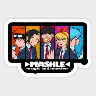 Mashle Sticker